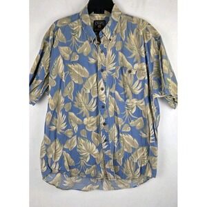 Vintage Chaps Ralph Lauren Shirt Mens Hawaiian Button Up XL
